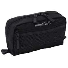 モンベル ポケッタブルライトポーチ S ブラック mont-bell ポーチ