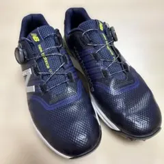 new balance ゴルフシューズ ネイビー BOA