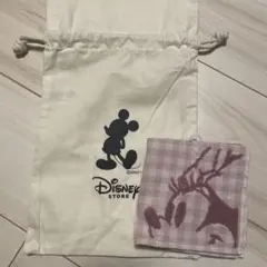 ディズニーストア　ハンカチタオル　ミニー