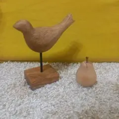 ACTUS バードオブジェ　木製