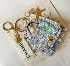 CHANEL _シャネル_ ホリデー彗星チャーム＆バッグ型キーホルダー　〈新品〉