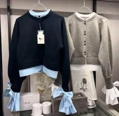 2025年最新】bibiy ニット ネイビーの人気アイテム - メルカリ