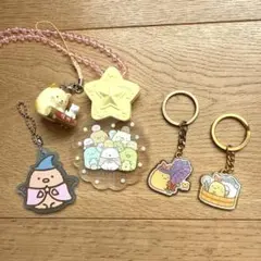 【セット販売】すみっコぐらし ご当地キーホルダー 光るネックレス ねこ とんかつ