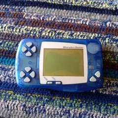 ワンダースワン WonderSwan 本体 クリアブルー ソフト仙界伝付き