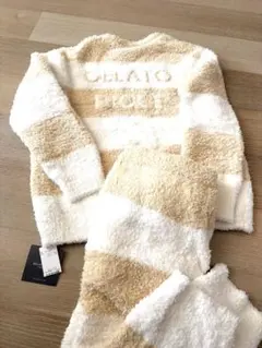 新品未使用ジェラート　ピケ　上下セット　ボーダーエ Mサイズ　ロングパンツ長袖