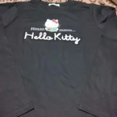 Hello Kitty 長袖Tシャツ Mサイズ ブラック