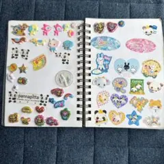 シール帳　手帳　ぷるるんっ!しずくちゃん　ソラネコSNOOPY他平成レトロ