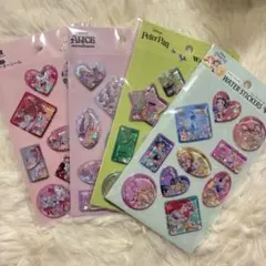 入手困難 セリアウォーターシール ディズニー 4枚セット