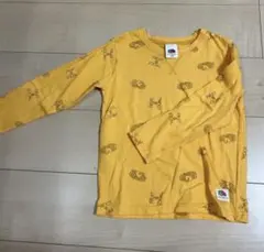 FRUIT OF THE LOOM 長袖カットソー 120 イエロー