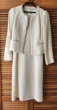 ANAYI アイボリー ワンピーススーツ