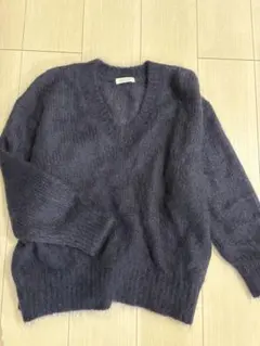 BEAUTY&YOUTH united arrowsモヘア　Vネックニット