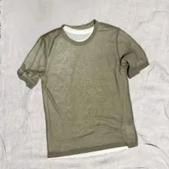 シースルー二枚重ね　Tシャツのサムネイル