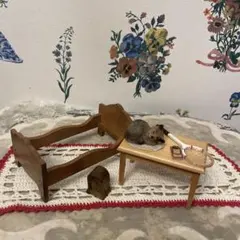 ヴィンテージ ドールハウス　セット