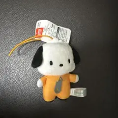 ポチャッコ カラフルつなぎマスコット オレンジ　匿名配送