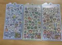 正規品　新品　ボンボンドロップシール　きぐるみ　ねこねこ　わんわん