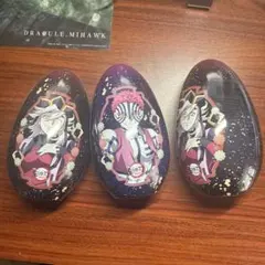 鬼滅の刃無限城編　金平糖エッグ3個セット　シール入り　猗窩座　童磨　未使用未開封