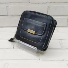 ​TOD'S トッズ 二つ折り財布 ラウンドファスナー ロゴプレートのサムネイル