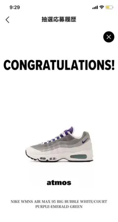 エアマックス95 30cm NIKE WMNS AIR MAX 95 新品未使用