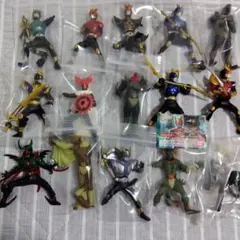 仮面ライダー、ガシャポンＨＧシリーズ、昭和・平成ライダー、クウガ、怪人、他15体