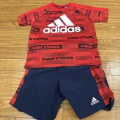 adidas アディダス 半袖Tシャツ＆半ズボン上下セット 140