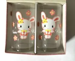 平成レトロ 当時物 サンリオ ウサハナ グラス 2003年製 - メルカリ