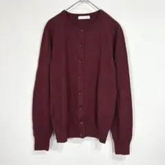 エージーバイアクアガール【M】長袖 クルーネックニットカーディガン 羽織り