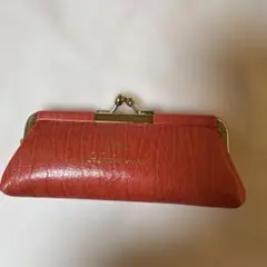 MARY QUANT 長財布 がま口 レッド - メルカリ
