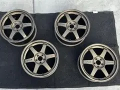 RAYS17インチメッキ RAYS 17インチ 6H139.7 8.5J 8.5J+15 6穴 ホイール 【4本セット 新品