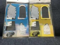 呪術廻戦　PLAZA ロフト ジオラマアクリルスタンド 線画 五条悟 夏油傑