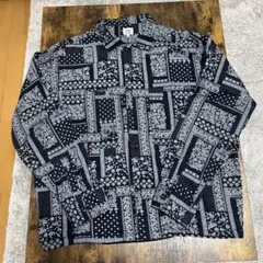 EDWIN ペイズリーシャツ 柄シャツのサムネイル