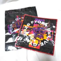 B'z ガチャ 2026 FYOP+ ミニトート 黒 ファイバータオル 黒