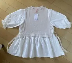 レピピアルマリオ⭐︎テレコドッキングブラウス⭐︎M(150〜160)