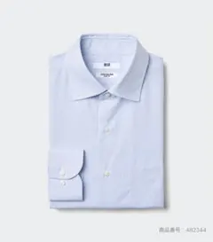 UNIQLO スーパーノンアイロンスリムシャツ/セミワイド/ストライプ サイズS