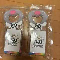 なにわ男子 LIVE TOUR 2026 ペンライト 2本セット 銀テ2本付き - メルカリ