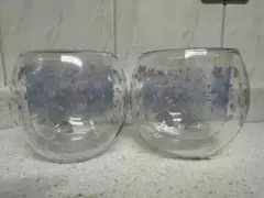 スターバックス　SAKURA2019 ダブルウォールグラスクリアドロップ2個