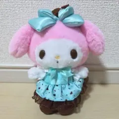 マイメロディ☆チョコミントデザイン マスコットキーホルダー