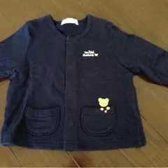 値下げ！新品未使用☆ミキハウスファースト 紺 60〜80