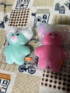 mojojojo マスコットぬいぐるみ5 うさぎ くま