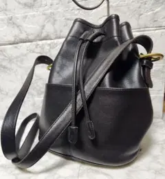 OLD COACH 巾着バッグ グローブレザー