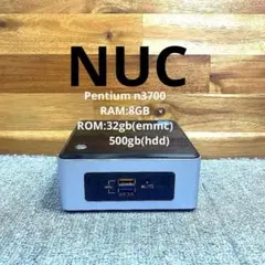 値下中 ミニPC NUC NAS サーバー 省電力 Linux 8GB RAMのサムネイル