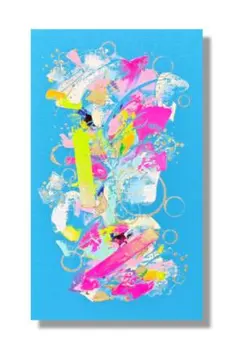 木梨憲武 キャンバスアート《感謝》木梨憲武展 2022 数量限定 絵画