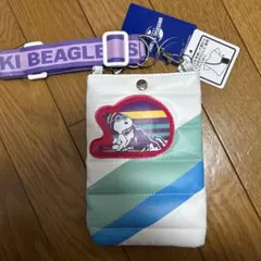 新品未使用 USJ スヌーピー スマートフォンポーチ　スマホポーチ