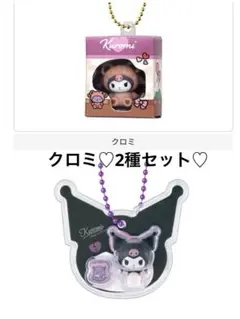 サンリオキャラクターズ クロミ パッケージチャーム 知育菓子 ガチャガチャ