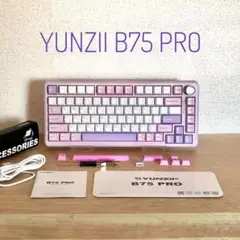 【美品】YUNZII B75 Pro ピンク（おまけ付き）