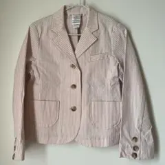 Bonpoint ストライプジャケット