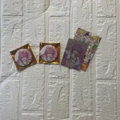 すとふぇす2026 缶バッジ &カード　けちゃ 等身2個セット