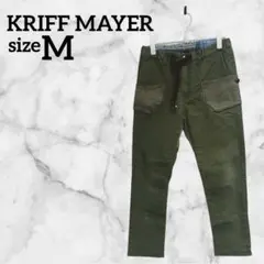 KRIFF MAYER【M】カジュアルパンツ オリーブグリーン