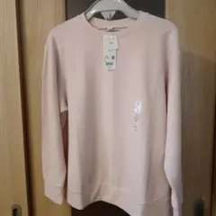 ピンク 長袖 セーター Lサイズ、薄手