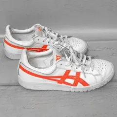 美品 アシックス asics GEL-PTG 26.5cm ホワイト×オレンジのサムネイル