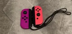 ジョイコン　ネオンパープル　レッド